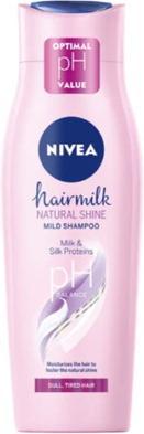 Immagine prodotto NIVEA Shampoo curativo con proteine del latte e della seta per capelli lucidi senza lucentezza Capelli al (250 ml)
