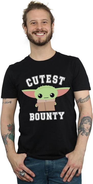 Actual product image Star Wars Mens The Mandalorian Cutest Bounty T-Shirt (3XL)