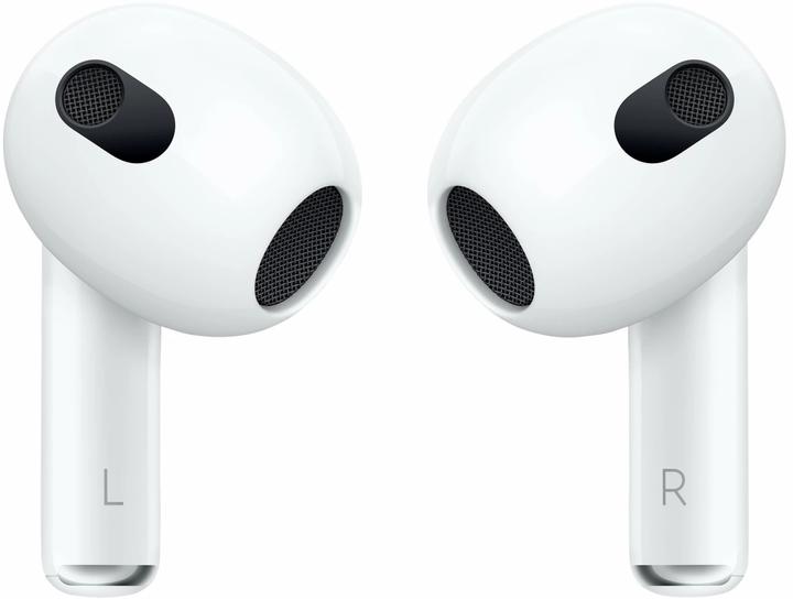 Produktbild Apple AirPods (3rd Gen.) Lightning Case (keine Geräuschunterdrückung, 6 h, Kabellos)