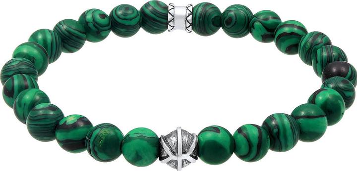 Image du produit Kuzzoi Basic bracelet, bracelet de pierres précieuses, boule (21 cm, Argent 925, Résine synthétique, Pas de pierre, Plastique)