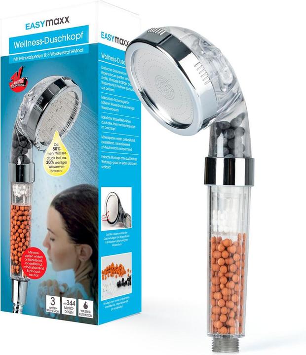 Actual product image Easymaxx Hand Shower Spa 3 in 1 (3 Beam types)