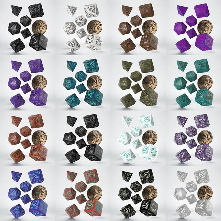 Actual product image Q Workshop Dice The Witcher - Dandelion: Viscount de Lettenhove (7)