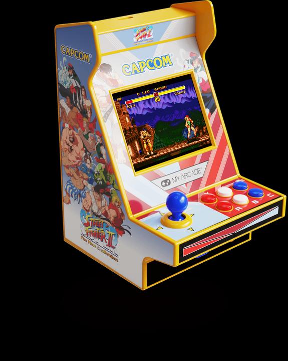 Actual product image MyArcade My Arcade Super Street Fighter II Nano Player Portable Retro Arcade (2 GAMES IN 1)