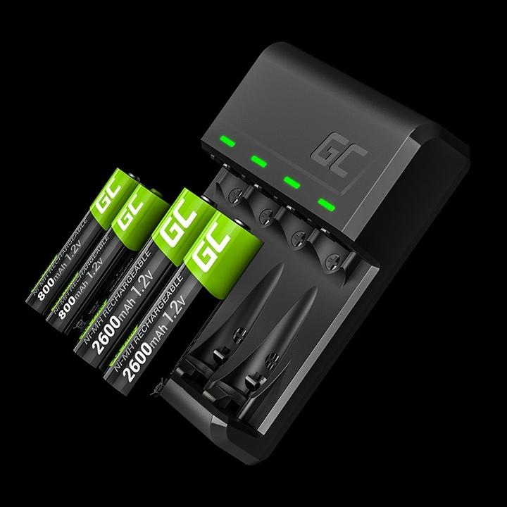 Produktbild GreenCell VitalCharger (1 Stk., AA, AAA, Ladegerät ohne Akku)