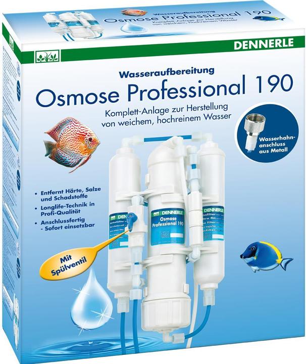 Dennerle Osmosi professionale 190 (Filtri interni, Acqua marina)