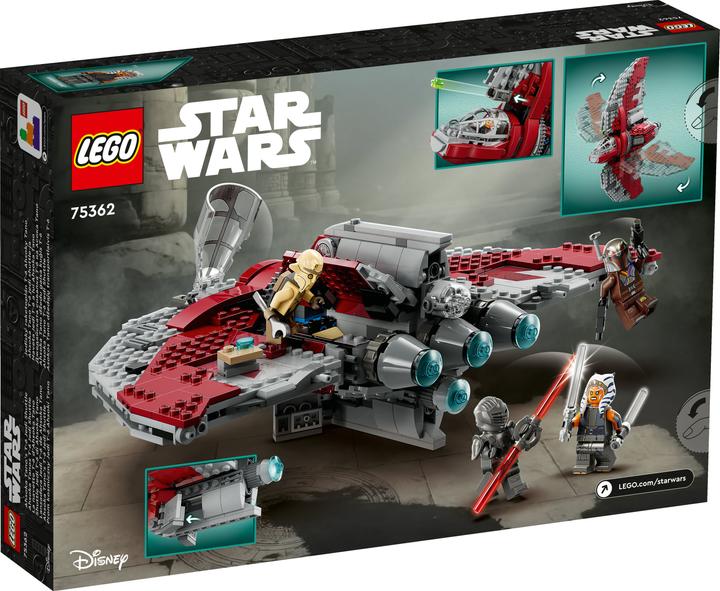 Produktbild LEGO Ahsoka Tanos T-6 Jedi Shuttle (75362, LEGO Star Wars)