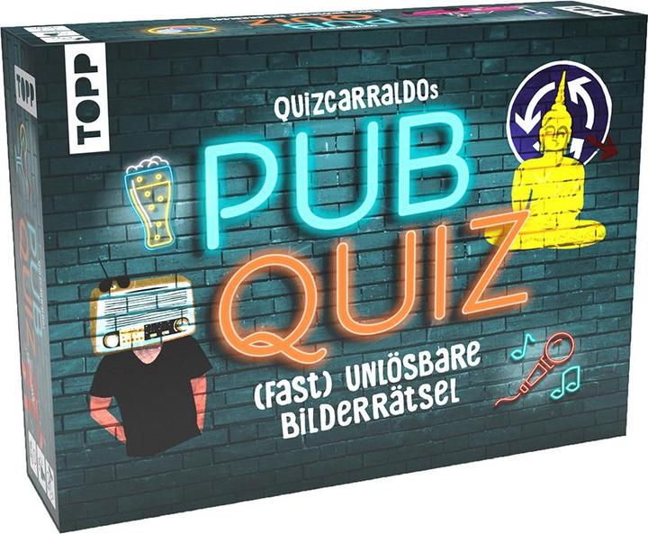 Produktbild Quizcarraldo’s Pub Quiz. (Fast) unlösbare Bilderrätsel (Deutsch)