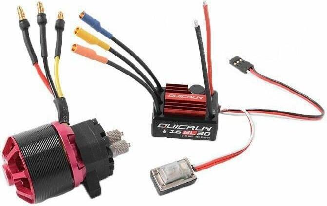 Actual product image Rc4Wd Mini Hydraulic Oil Pump with Brushless 40A Motor/ESC