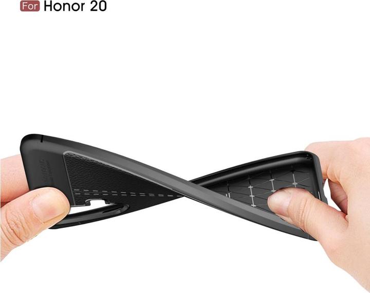 Produktbild Screenguard Honor 20 Hülle Leather Design TPU Cover (Honor 20)