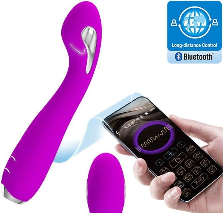 Immagine prodotto Pretty Love Vibratore Hector A Scossa Elettrica App Gratuita Viola