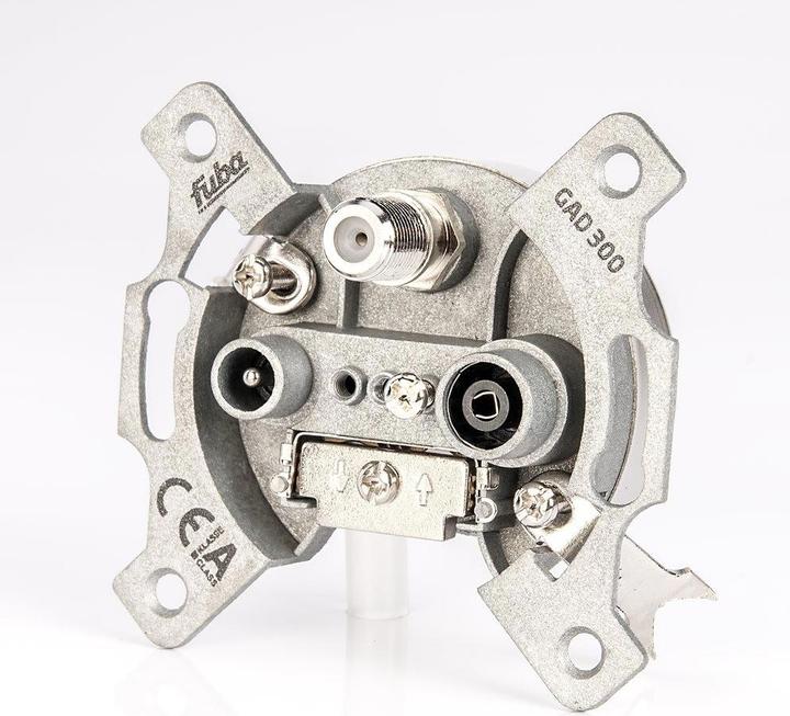 Produktbild Fuba GAD 300 - SAT + TV + Radio - 3 dB - Weiss (3 dB, Antennendose)