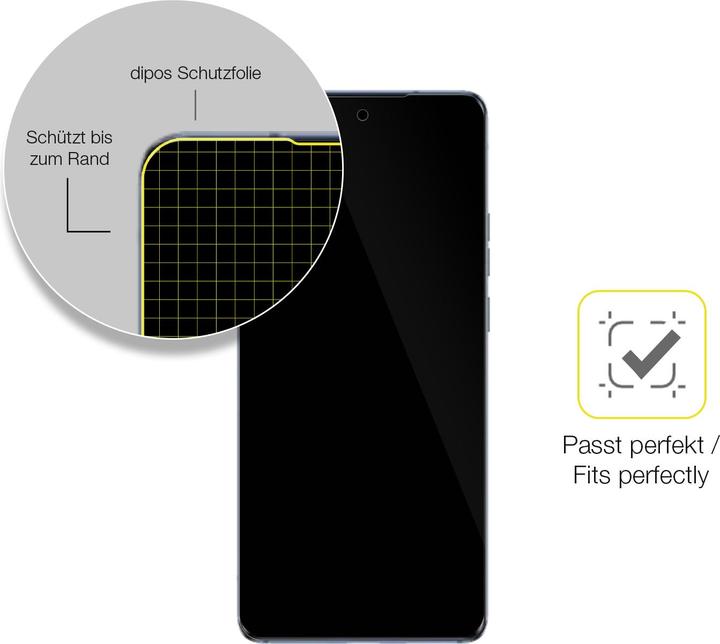 Immagine prodotto Dipos 3D Full-Cover Pellicola Protettiva (1 Pezzo/i, Motorola Edge 40)