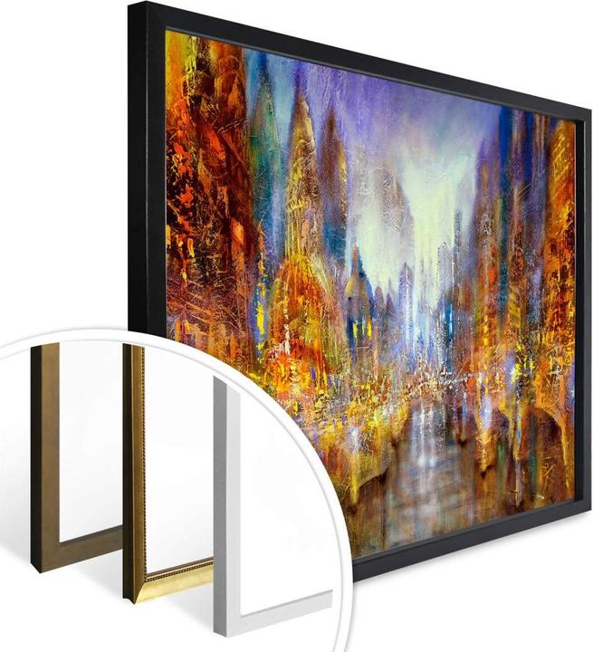 Produktbild Trenddeko Schmucker - Lichterstadt (40 x 30 cm)