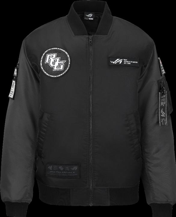 Image du produit ASUS ROG Cosmic Bomber, Bomber, Homme, Adulte, M, SML, Black, Grey (M)