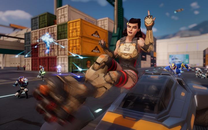 Actual product image Deep Silver Agents of Mayhem Day One Edition /Xbox One (Xbox One S)
