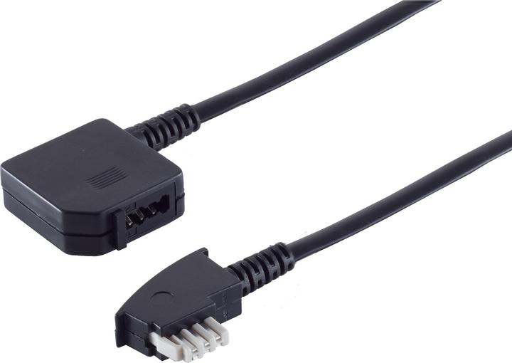 Produktbild Shiverpeaks S/CONN maximum connectivity TAE Telefon-Verlängerung-TAE N-Stecker auf TAE N-Kupplung, 6-adrig, 3,0m