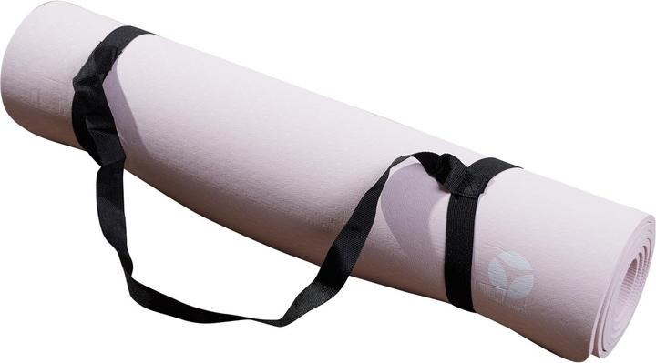 Produktbild Tanga Sports Yogamatte inkl. Tragegurt, Altrosa (6 mm)