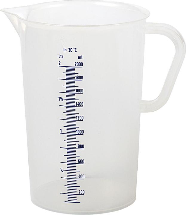 Image du produit No Name Gobelet gradué 2 l transparent (2000 ml)