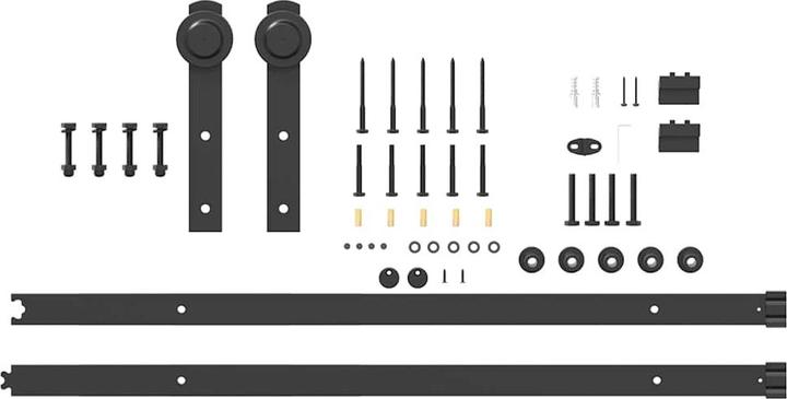 Produktbild VidaXL Schiebetürbeschlag-Set 213,5 cm
