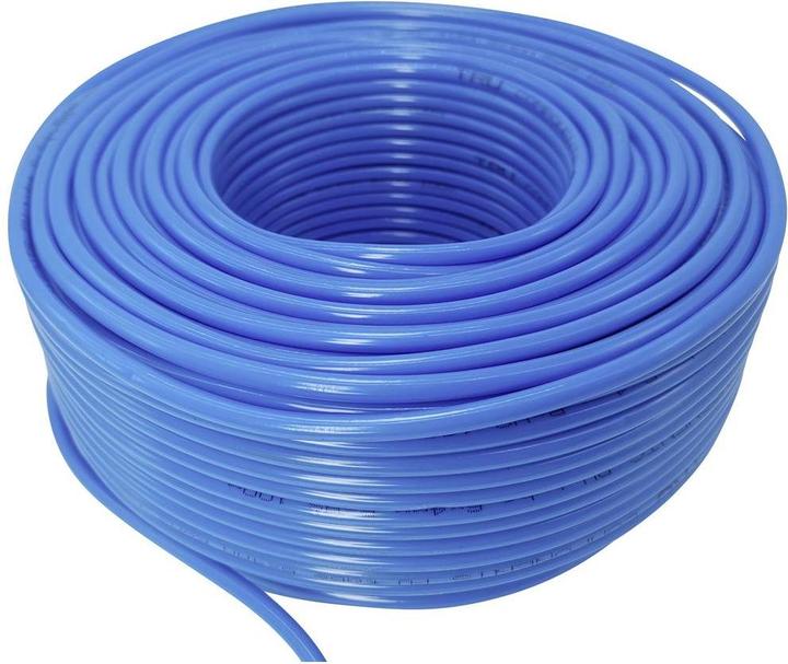 Actual product image Tru Components Compressed air hose PU4X2.5 Polyurethane Blue Inner diameter: 2.5