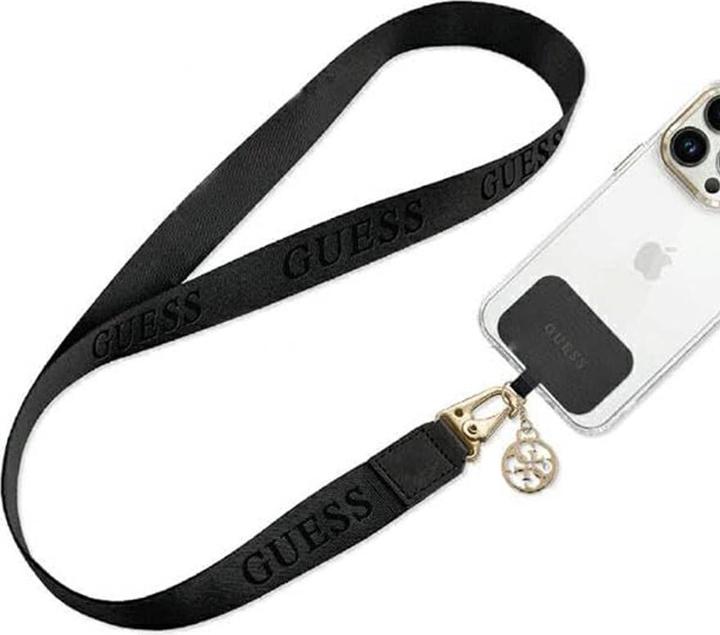 Immagine prodotto Guess Tracolla in nylon con charm - nero