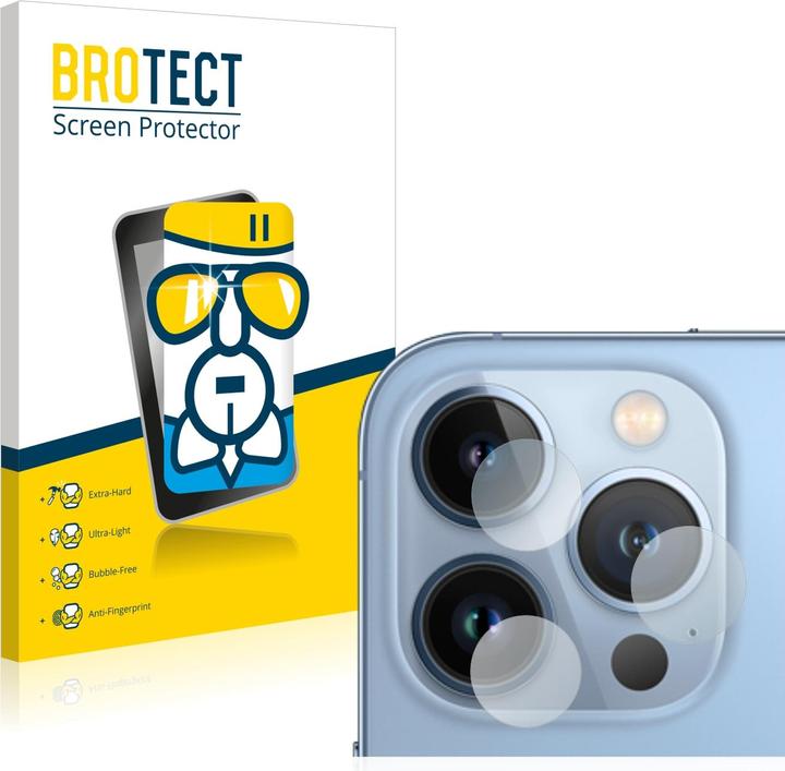 BROTECT AirGlass Panzerglasfolie (1 Stück, Apple iPhone 13 Pro)