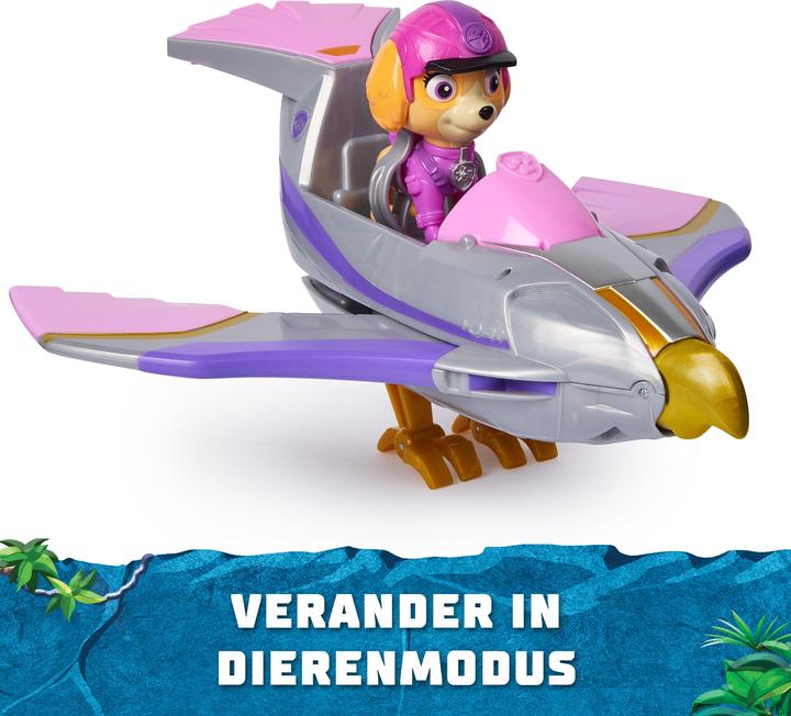 Actual product image Spin Master Paw Patrol Jungle Pups Deluxe Vehicle Skye