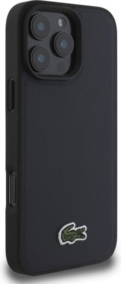 Productafbeelding Lacoste LCHMP16LPVCV iPhone 16 Pro 6,3" granatowy/navy hardcase Iconic Petit Pique MagSafe (Apple iPhone 16 Pro)