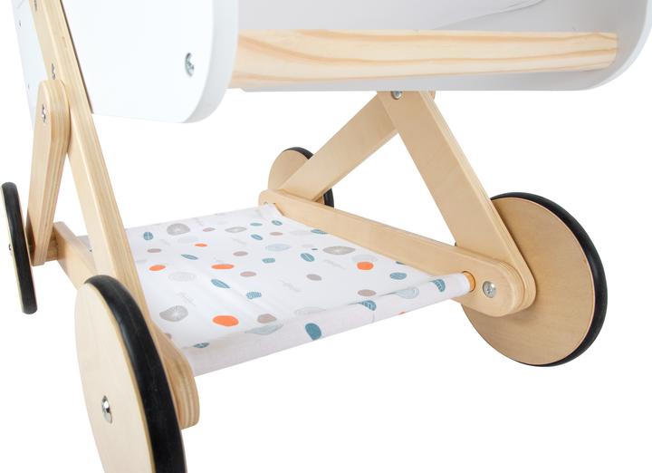 Actual product image small foot Doll carriage "Little Button