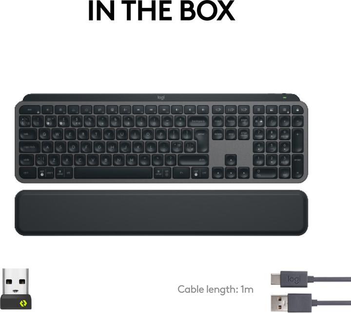 Produktbild Logitech MX Keys S Plus (DE, Kabellos)