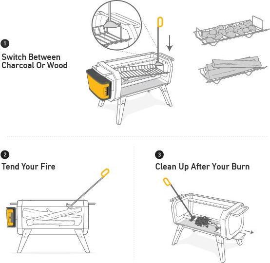 Image du produit Biolite Poussoir à cendres FirePoker