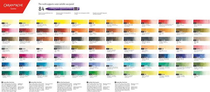 Produktbild Caran d'Ache Neocolor II Aquarelle Metallschachtel (Multicolor, 84 x)