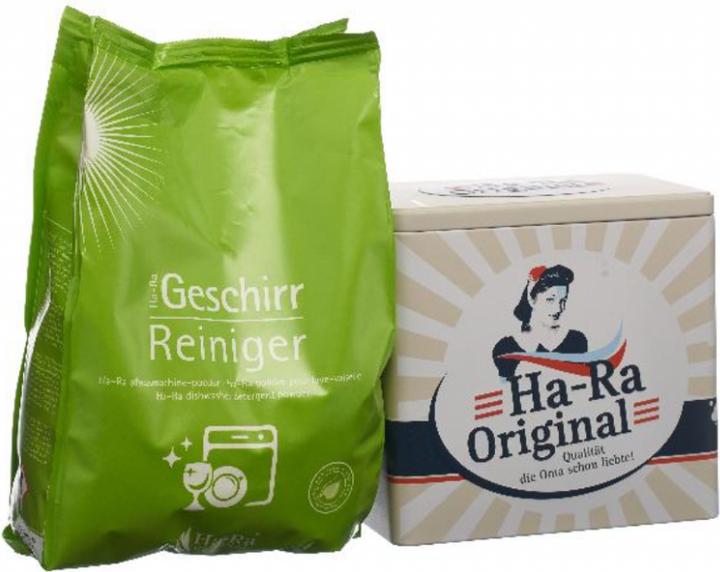Produktbild Ha-Ra Set Geschirr-Reiniger mit Nostalgie-Dose (1 Stk)