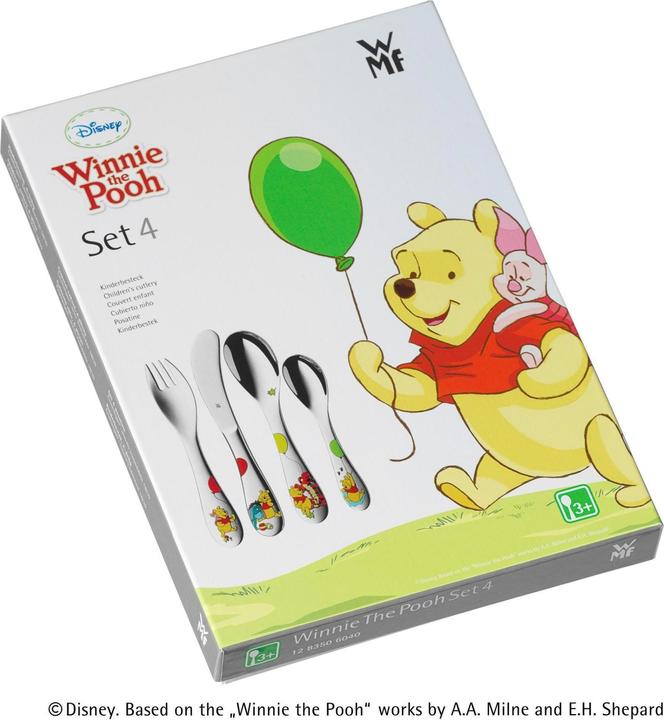 Produktbild WMF Kinderbesteck 4tlg Disney Winnie Pooh ab 3 Jahre Edelstahl poliert