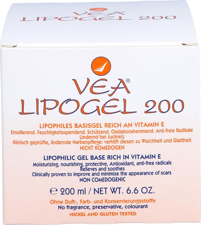 Image du produit VEA Gel lipophile Lipogel (Gel pour le corps, 200 ml)