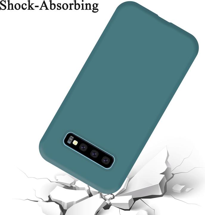 Immagine prodotto Cadorabo Copertura della cassa del silicone liquido TPU (Samsung Galaxy S10+)