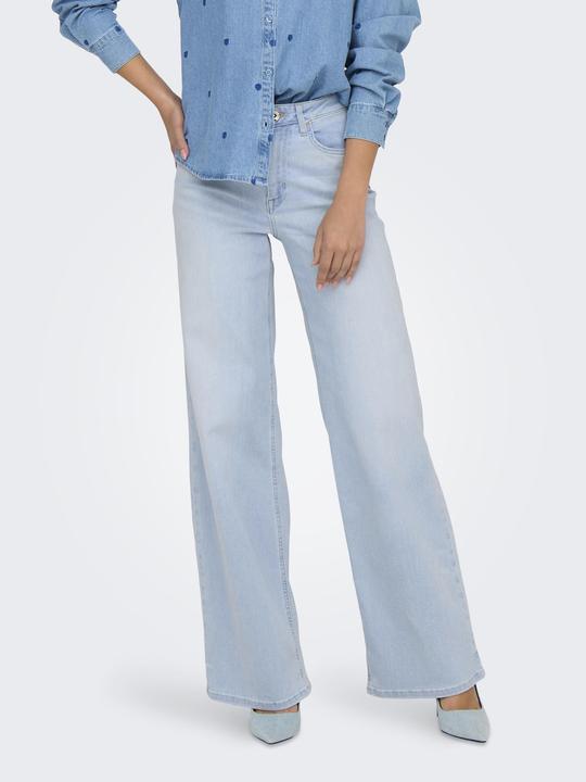 Produktbild Only ONLMADISON Hohe Taille Weiter Beinschnitt Jeans Jeans mit weitem Bein (30)