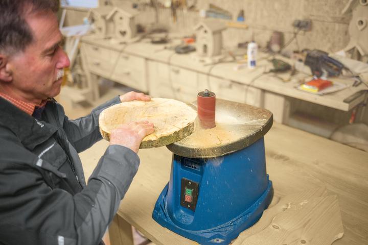 Actual product image Scheppach OSM100 (Oscillation grinder, 450 W)