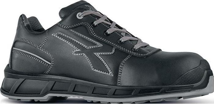 Image du produit U-Power Chaussure basse de sécurité Sinatra Gr.43 noir/gris S3 CI SRC ESD EN20345 Cuir (S3, 43)