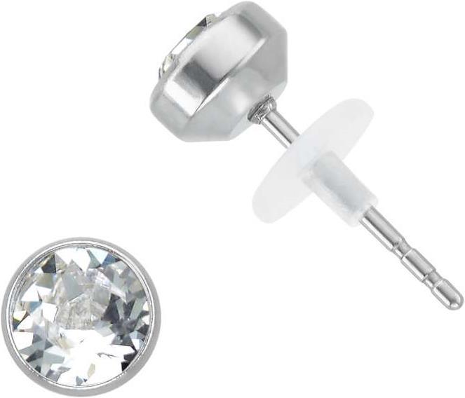 Actual product image Bijouteria Earrings (Stainless steel, Crystal, PVC)
