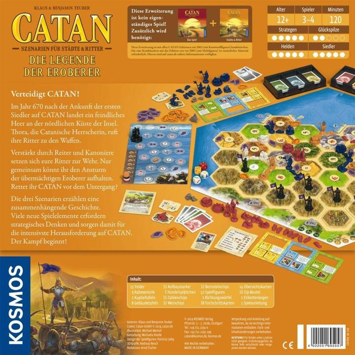 Immagine prodotto Kosmos Catan: La leggenda dei conquistatori (Tedesco)