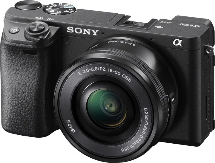 Sony Alpha 6400 Kit (16 - 50 mm, 24.20 Mpx, APS-C / DX)