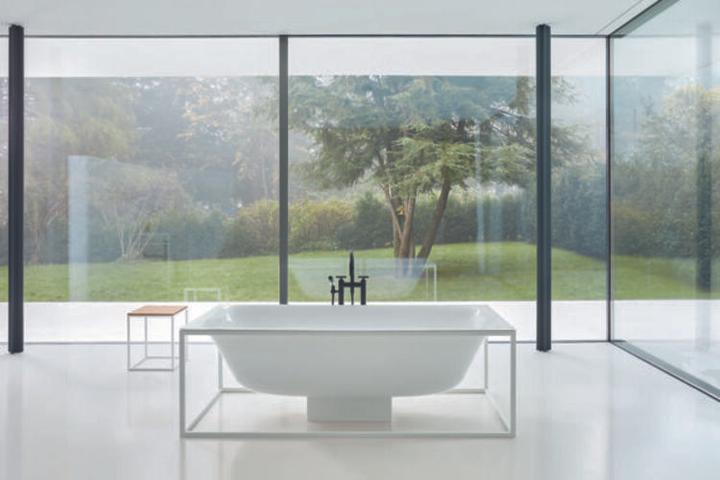 Actual product image Bette Lux Shape rectangular bathtub freestanding 190x90x45cm, 2 sloping backs, 3453- (234 l, 90 cm, 190 cm)