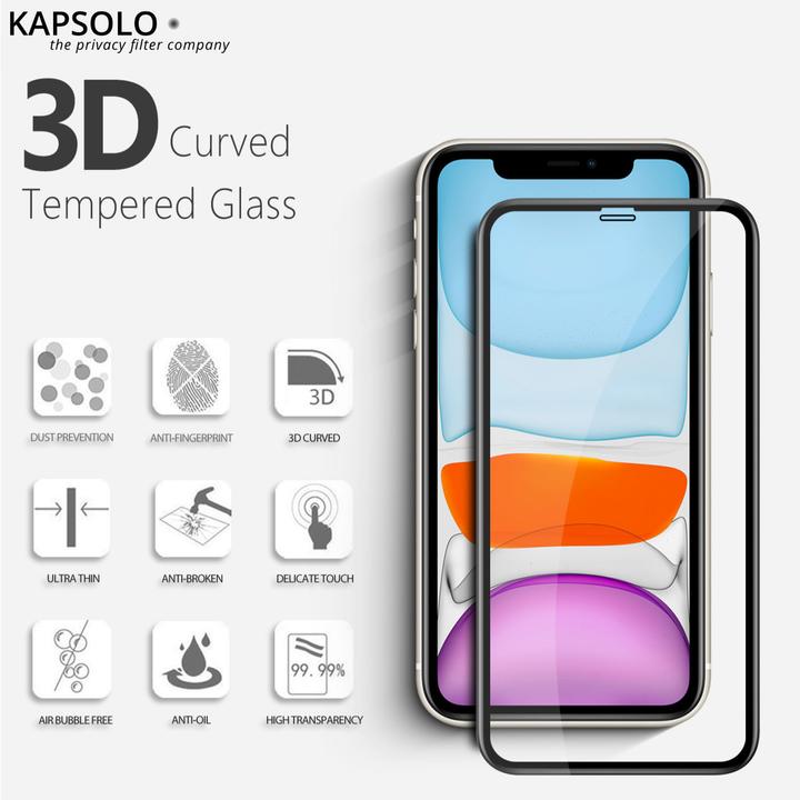 Produktbild Kapsolo Displayschutzglas (10 Stück, Apple iPhone 8 Plus)