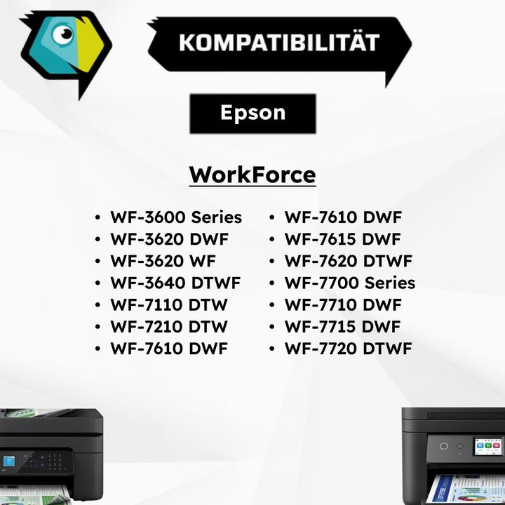 Image du produit Inkadoo Druckerpatronen kompatibel mit Epson C13T27144010 / 27XL Tintenpatrone