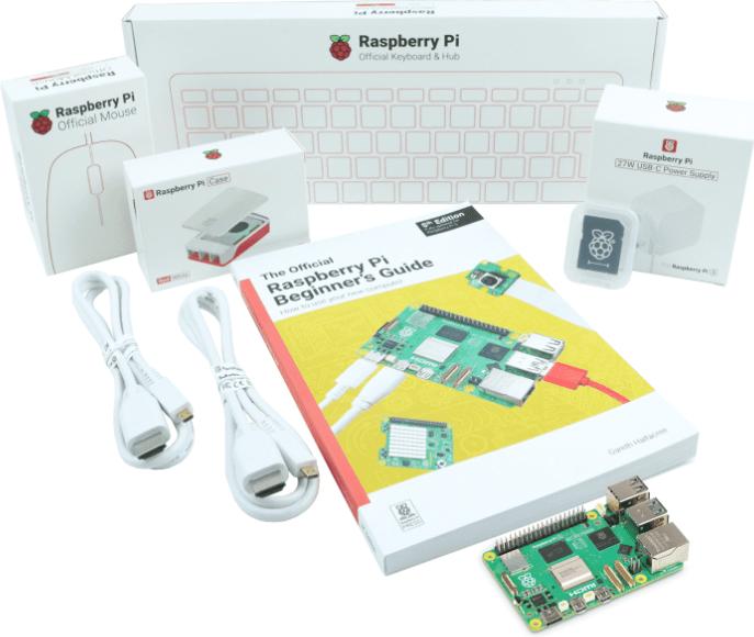 Actual product image Raspberry Pi Official 5 Desktop Kit - 8GB (IT)