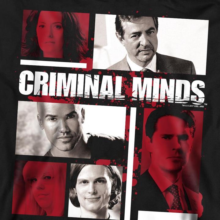 Actual product image Criminal Minds Unisex Adult Character Boxes Sweatshirt (XXL)