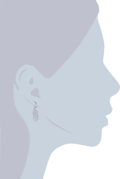 Immagine prodotto Rafaela Donata Acchiappasogni da donna in argento sterling con zirconi - 11360 (Argento)