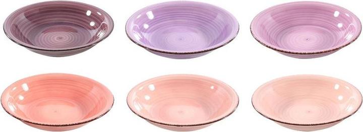 Image du produit Tavola Assiette Ø21cm Mykonos 6 pièces assorties (6 x, 21 cm)