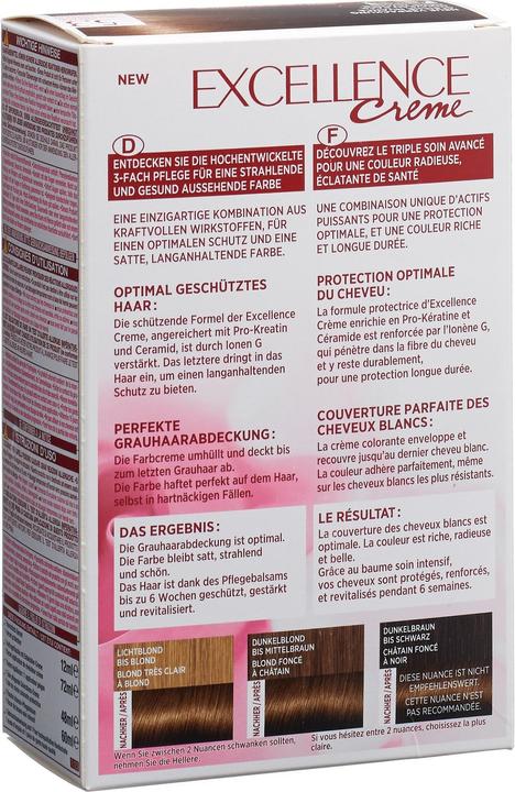 Produktbild L'Oréal Paris Excellence Crème (5.3 Helles Goldbraun)